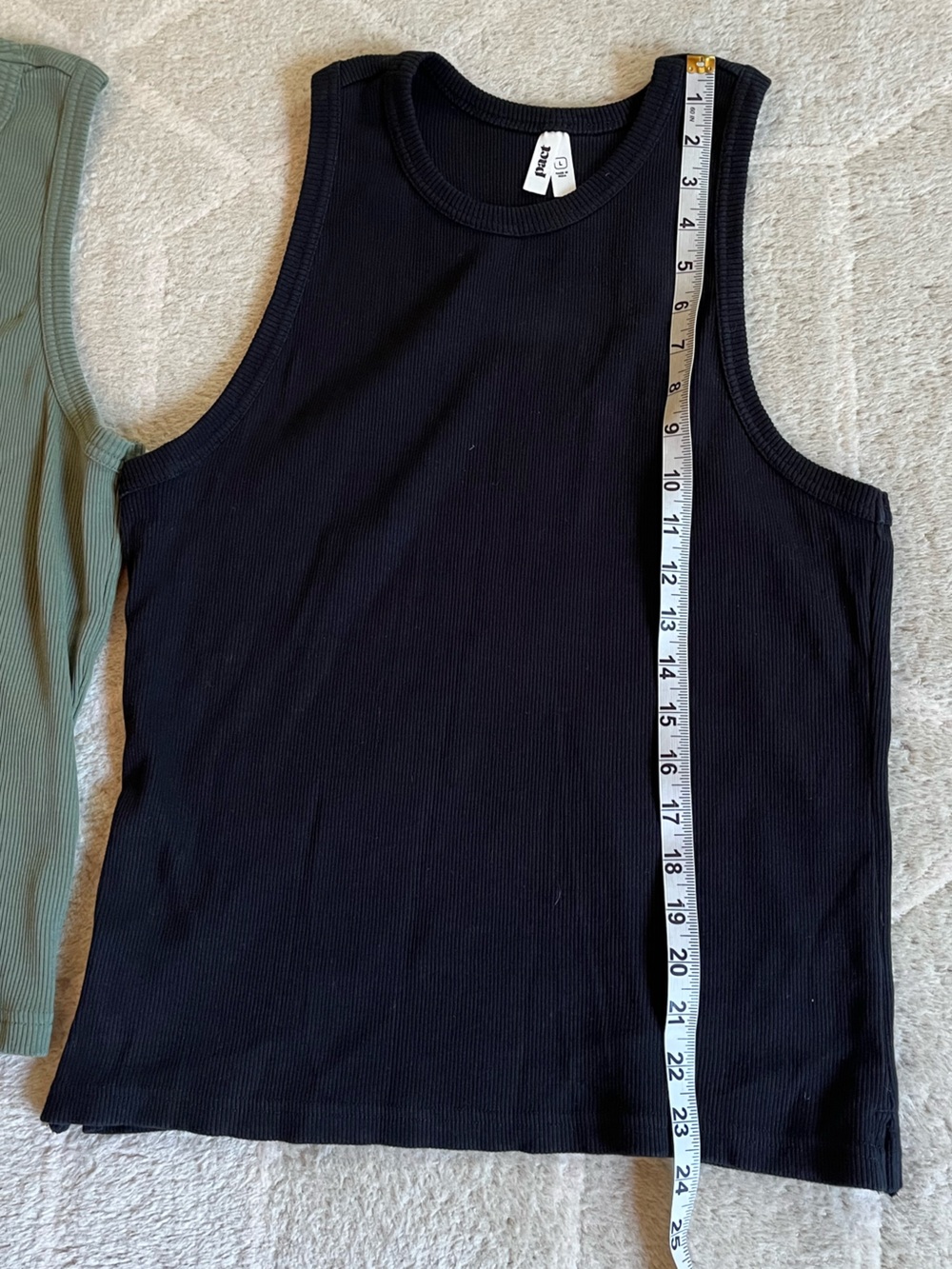 2 Pact Perfect Rib Racerback Tanks - Picture 15 of 15